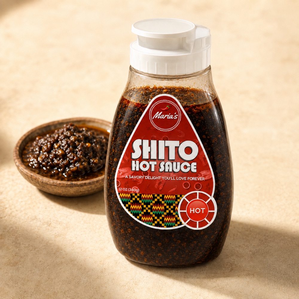 Ghana Shito bottle
